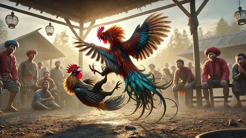 Visual permainan bergaya arena untuk lobi MENANGBET